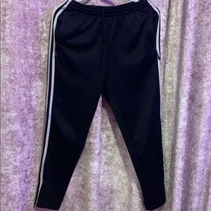 Slim Fit Black Adidas Pants